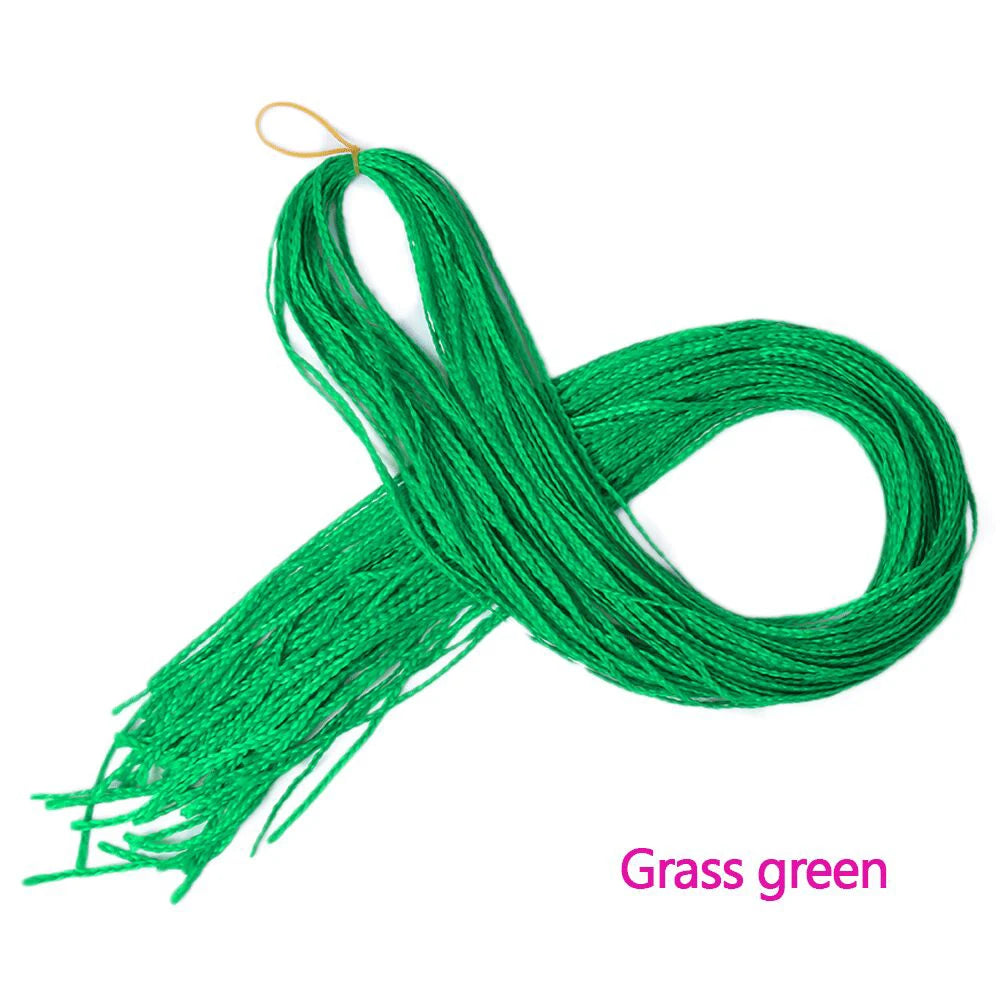 Trend Way 25inch 50g/Package Synthetic Extensions Braiding Hair Blonde For Women 25inch Curly Box Braids Zizi Crochet Hair Black