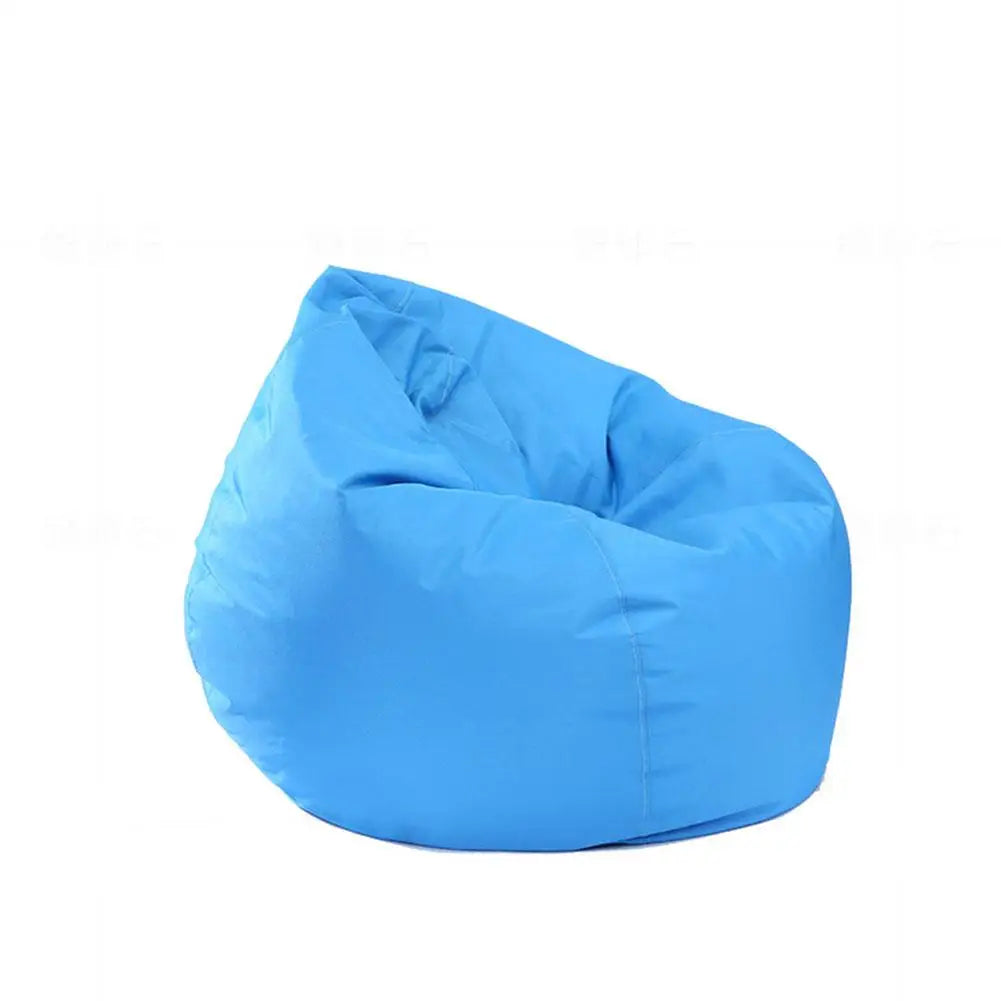 Unfilled Lounge Bean Bag Sofa Cover Home Soft Lazy Sofa Cozy Single Chair Pouf Puff Couch Tatami Living Room Durable Furniture