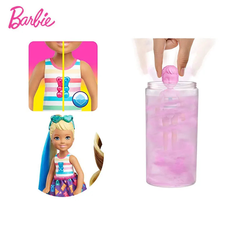 Original Barbie Color-Changing Chelsea Doll | Warm Water Surprise Toy with Belt & Accessories (GTP53 / GTP42 / GPD41)