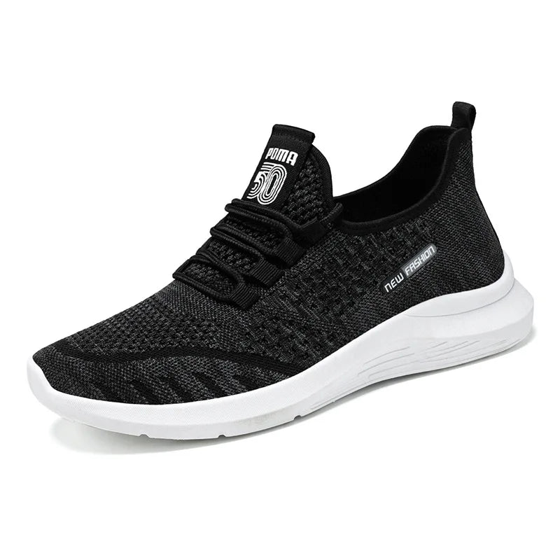 Men’s Casual Running Shoes — Breathable Trendy Sneakers | Lightweight All-Season Sports Footwear