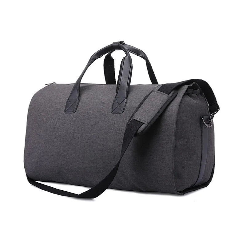 Men Bags Travel Garment Bag Duffel Bag with Shoulder Strap Business Handbags Multiple Pockets Carry on Hanging Suitcase Clothing