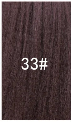Lydia Tail Warping Synthetic Kinky Straight Hairpiece Stylish High-Volume Curly Clips-in Natural Looking Drawstring Ponytail