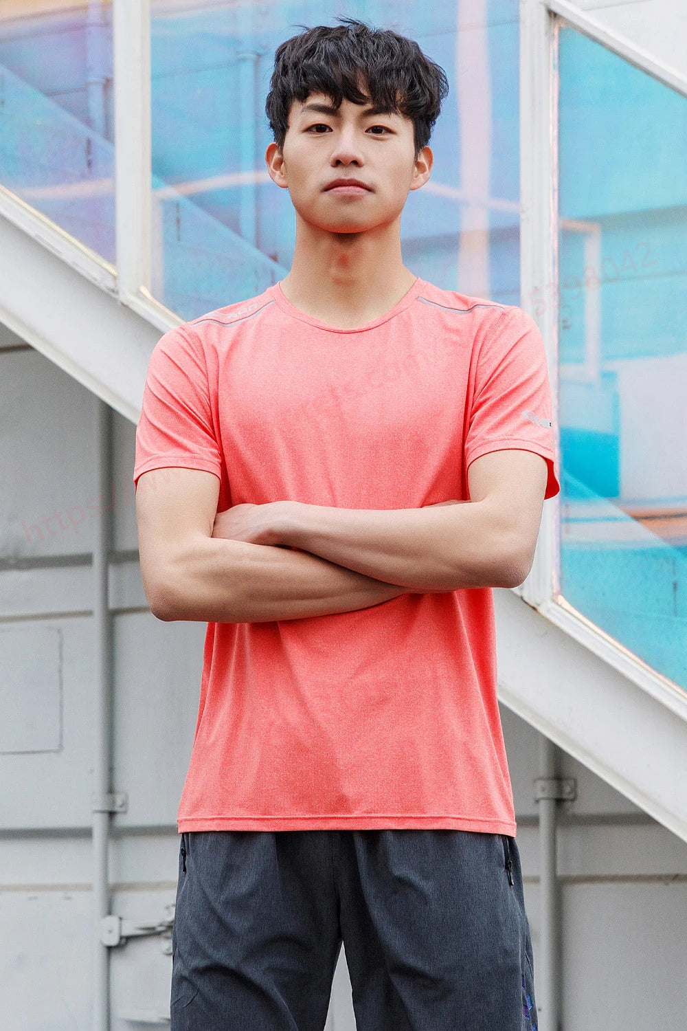 Fitness Shirts Men Quick Dry 2021 Summer Gym Sports Short Sleeve Skinny Workout Joggings Tees Breathable Male Running Tshirts