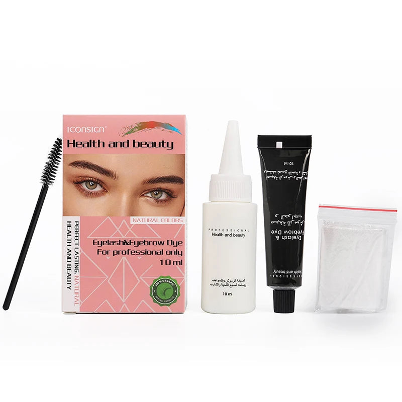 ICONSIGN Upgrade Version Lash Lift Kit and Lash Brow Dye Tint Kit Lifting Eyelash Brow Dye Mascara Eye Makeup Tools Dropshipping