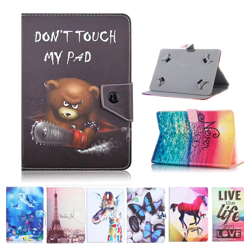 For 10.1" SPC Gravity Pro/Heaven/Twister/Glow/Blink/GRAVITY PRO 9768332B/LIGHTYEAR 9744216A 8" 10.1 inch Tablet cover case