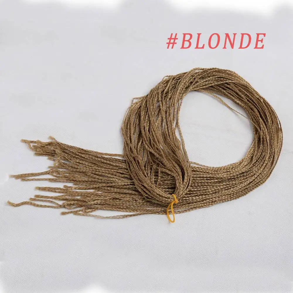 Zizi Braids Synthetic Crochet Hair Colored Box Braids Deep Wave Hair Long Senegalse Twist Braiding Hair Extensions for Russia