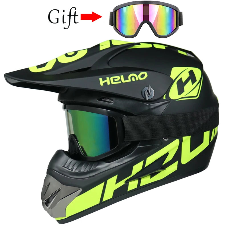 ORZ Kids Motocross Helmet | DOT-Certified Off-Road & Downhill Helmet for Children