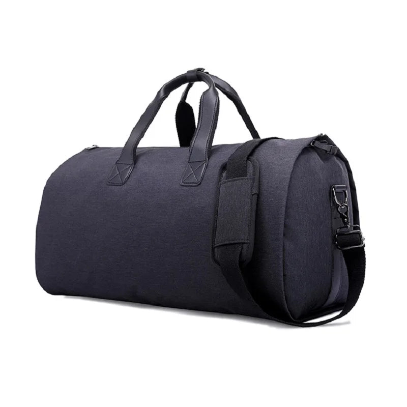 Men Bags Travel Garment Bag Duffel Bag with Shoulder Strap Business Handbags Multiple Pockets Carry on Hanging Suitcase Clothing