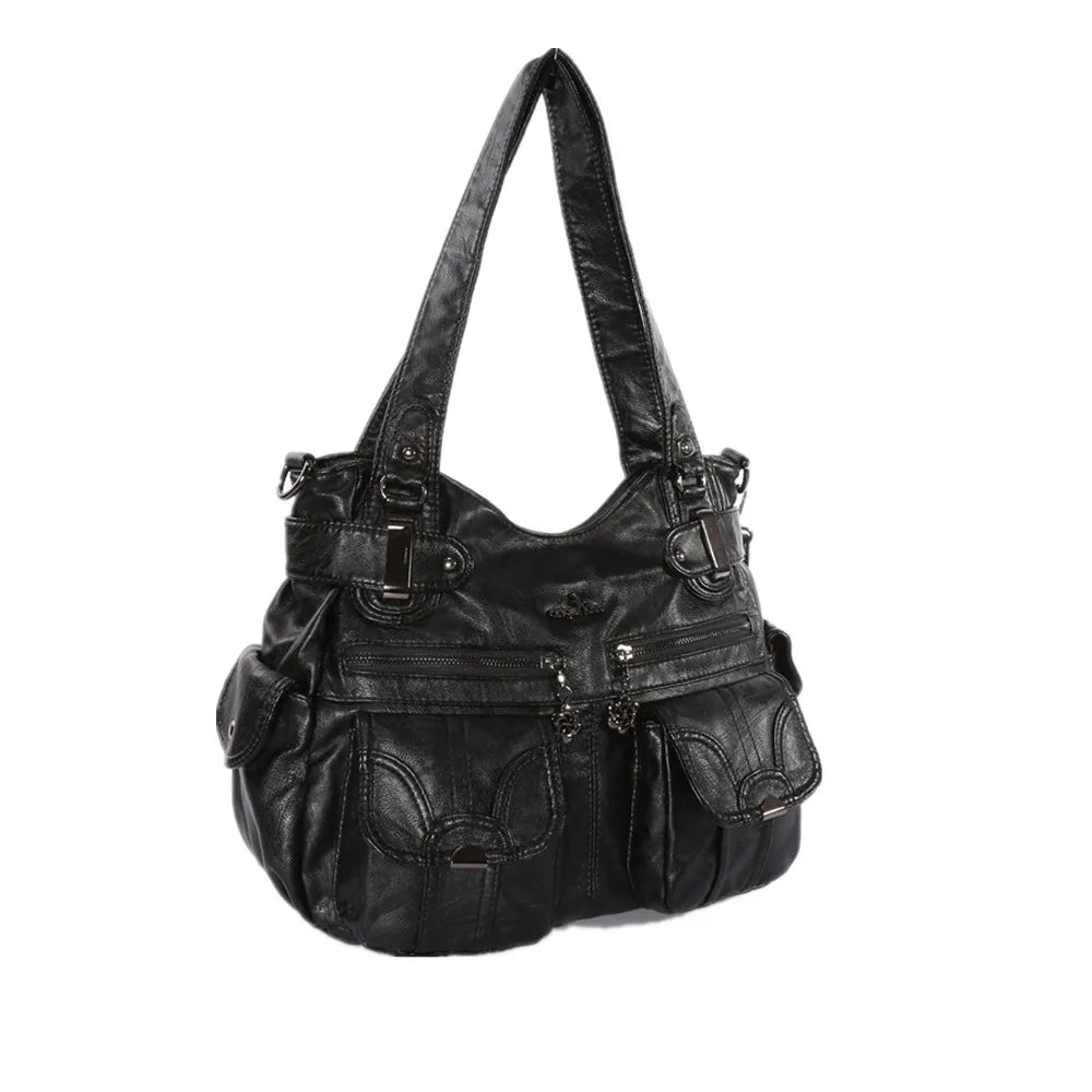 Women Handbags Top-handle Shoulder Bag Large Multifunctional Bag Washable PU 13”x17” Casual Bags Shopper Bags Large