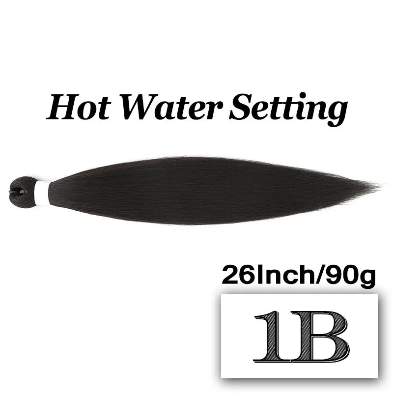 Braiding Hair Pre-stretched 26 Inch Hair Extensions for Afro Crochet Braids Synthetic Hair DIY Purple Pink Peach Red Jumbo Braid