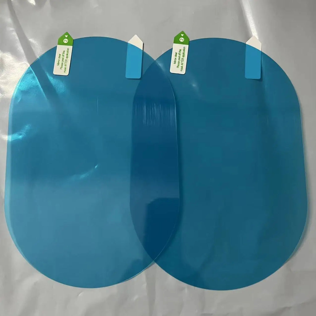 2 Pcs Car Rainproof Film Car Car Rearview Mirror protective Rain proof Anti fog Waterproof Film Membrane Car Sticker Accessories