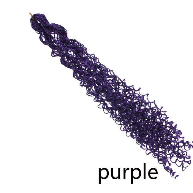 30inch Zizi Braids Crochet Box Braids Twist Synthetic Braiding Hair Extensions 28 roots/Pack Pink Write Purple Bug Gray 613