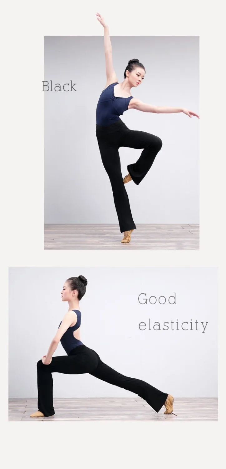 Fitness Yoga Pants Woman Running Sport Pants Yoga Legging Dance Pants High Waist Stretch Slim Ballet Pants Ladies