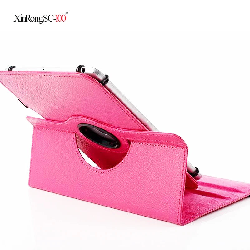 For SPC Gravity 3 SKU 9782464N/GRAVITY 4 97856128N/Gravity 4G SKU 9777332N 360 Degree Rotating Tablet PU Leather cover case