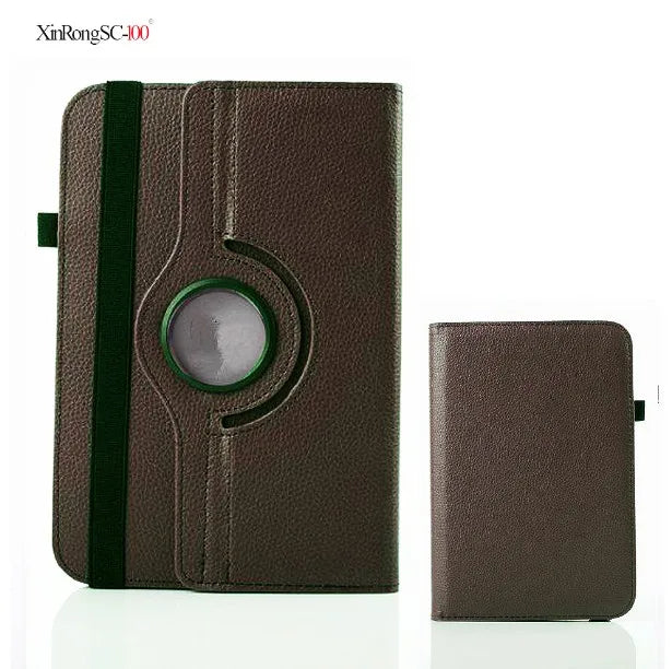 For SPC Gravity 3 SKU 9782464N/GRAVITY 4 97856128N/Gravity 4G SKU 9777332N 360 Degree Rotating Tablet PU Leather cover case