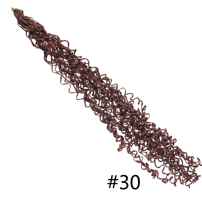 30inch Zizi Braids Crochet Box Braids Twist Synthetic Braiding Hair Extensions 28 roots/Pack Pink Write Purple Bug Gray 613