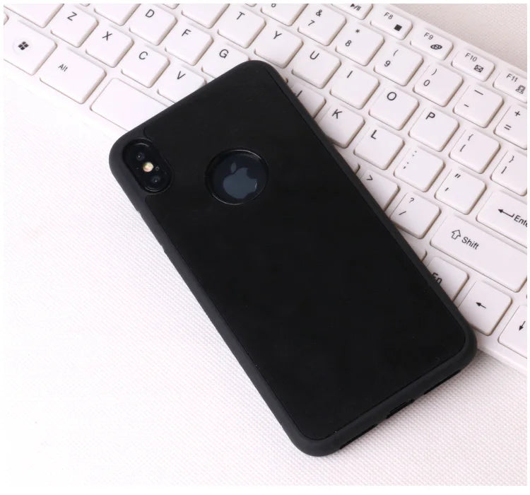 Anti Gravity TPU Frame Case for iPhone, Magical Nano Suction Mobile Phone Cover, iPhone 15 pro max 14 13 12 11