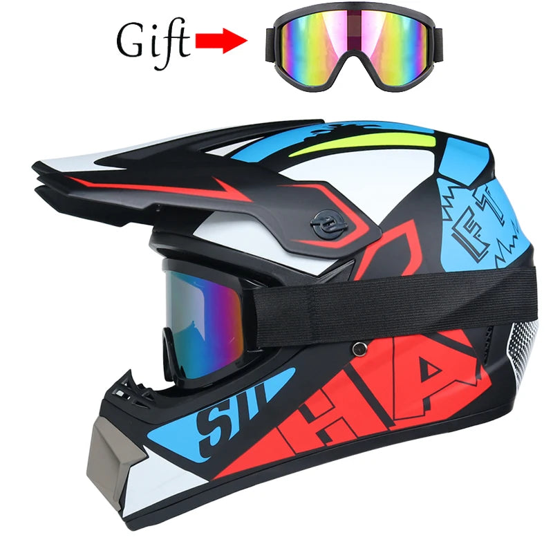 ORZ Kids Motocross Helmet | DOT-Certified Off-Road & Downhill Helmet for Children