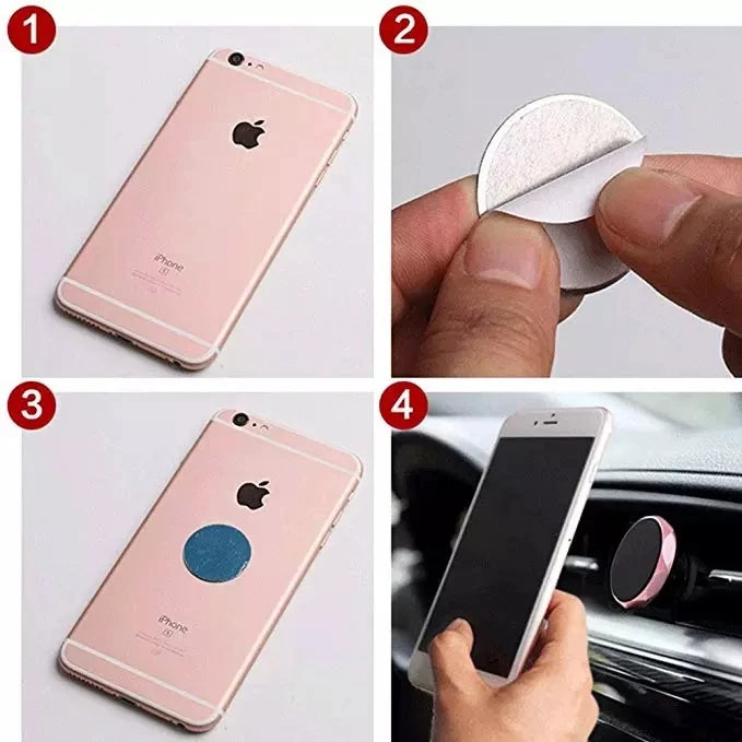 1pcs/3pcs/5pcs/10pcs Holder For Your Mobile Phone Metal Plate Magnetic Holder Suitable For Magnetic Car Phone Holder Metal Plate