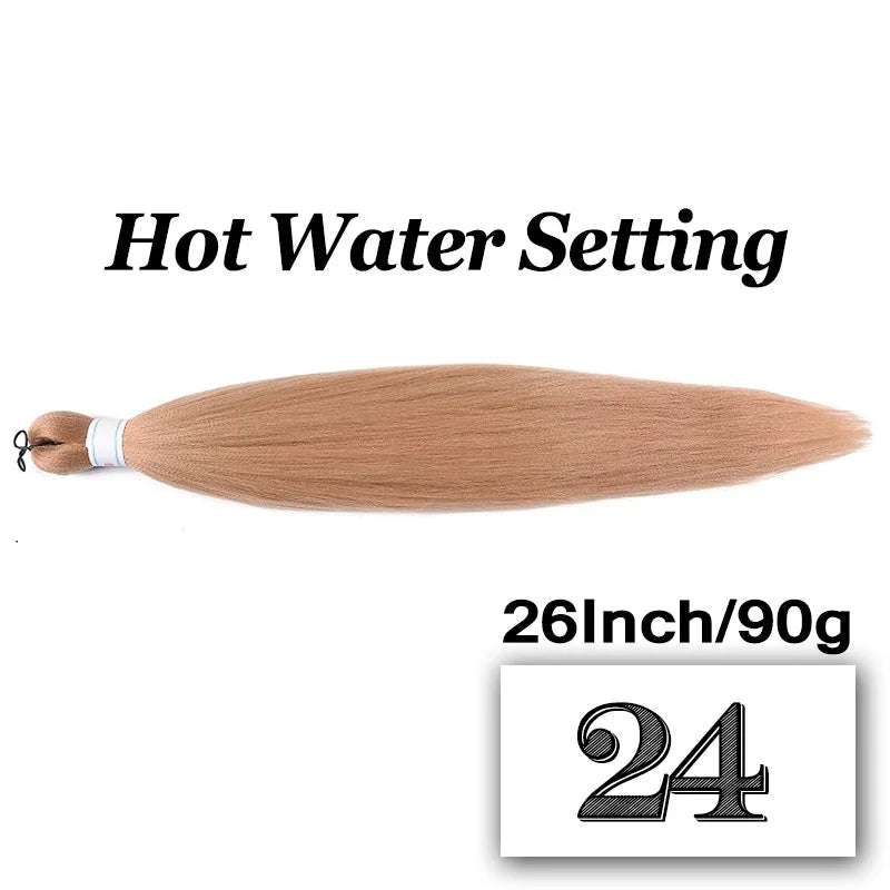 Braiding Hair Pre-stretched 26 Inch Hair Extensions for Afro Crochet Braids Synthetic Hair DIY Purple Pink Peach Red Jumbo Braid