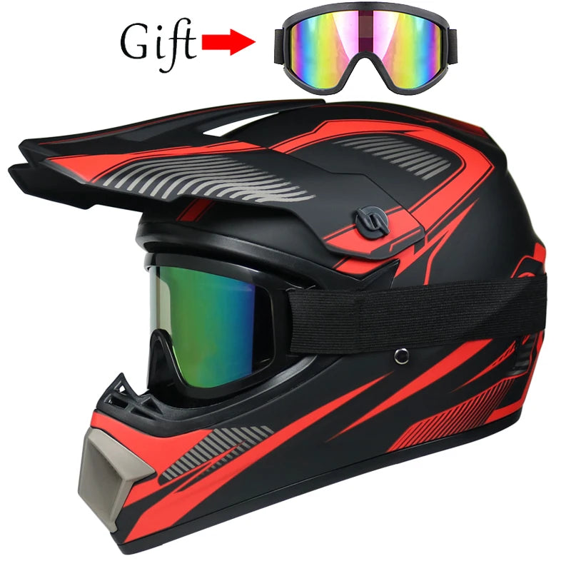 ORZ Kids Motocross Helmet | DOT-Certified Off-Road & Downhill Helmet for Children