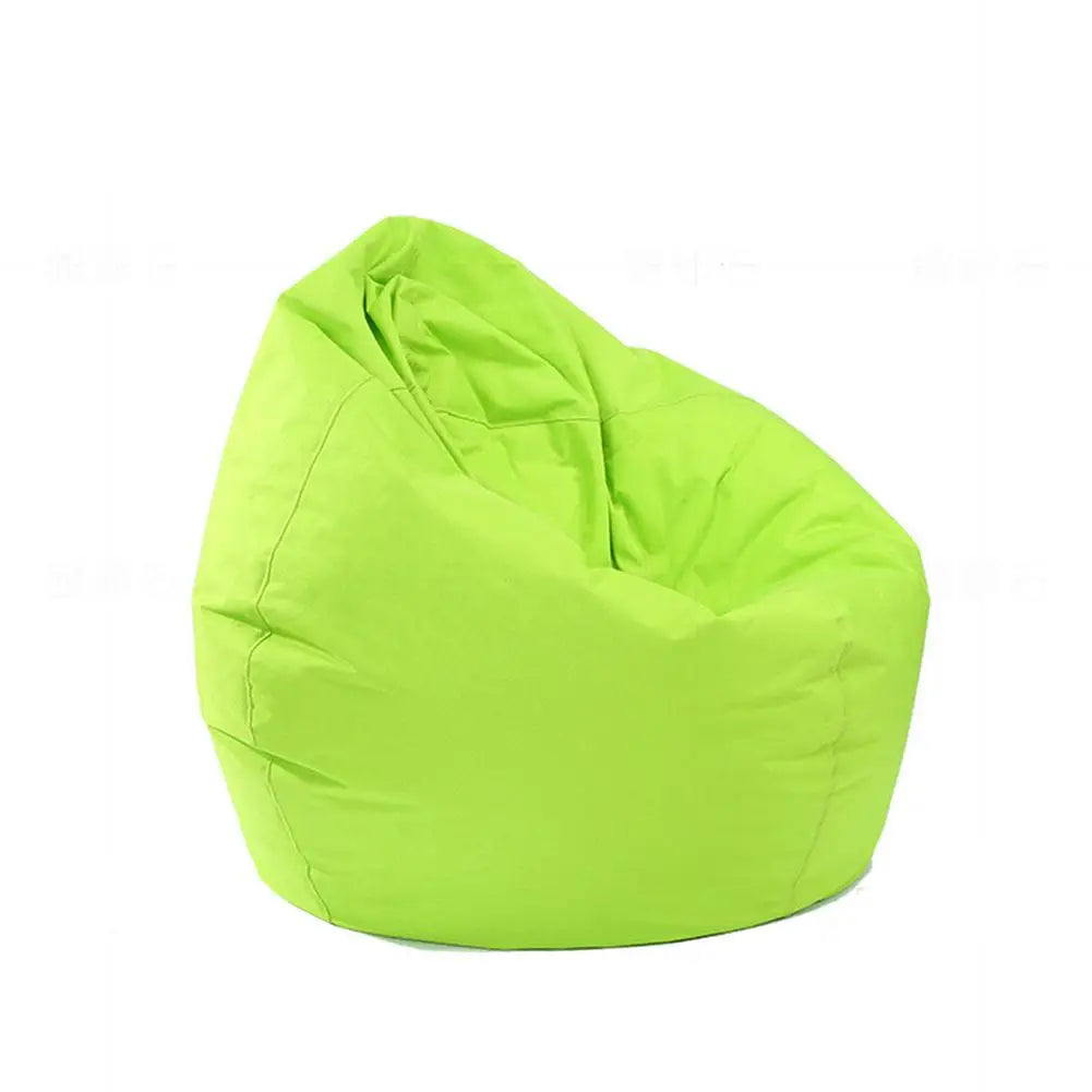 Unfilled Lounge Bean Bag Sofa Cover Home Soft Lazy Sofa Cozy Single Chair Pouf Puff Couch Tatami Living Room Durable Furniture