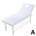 Pure Color Massage Table Bed Fitted Sheet Elastic Full Massage Spa Rubber Bed Band Hole Cover Face Cover Breath Treatment W Z2j8