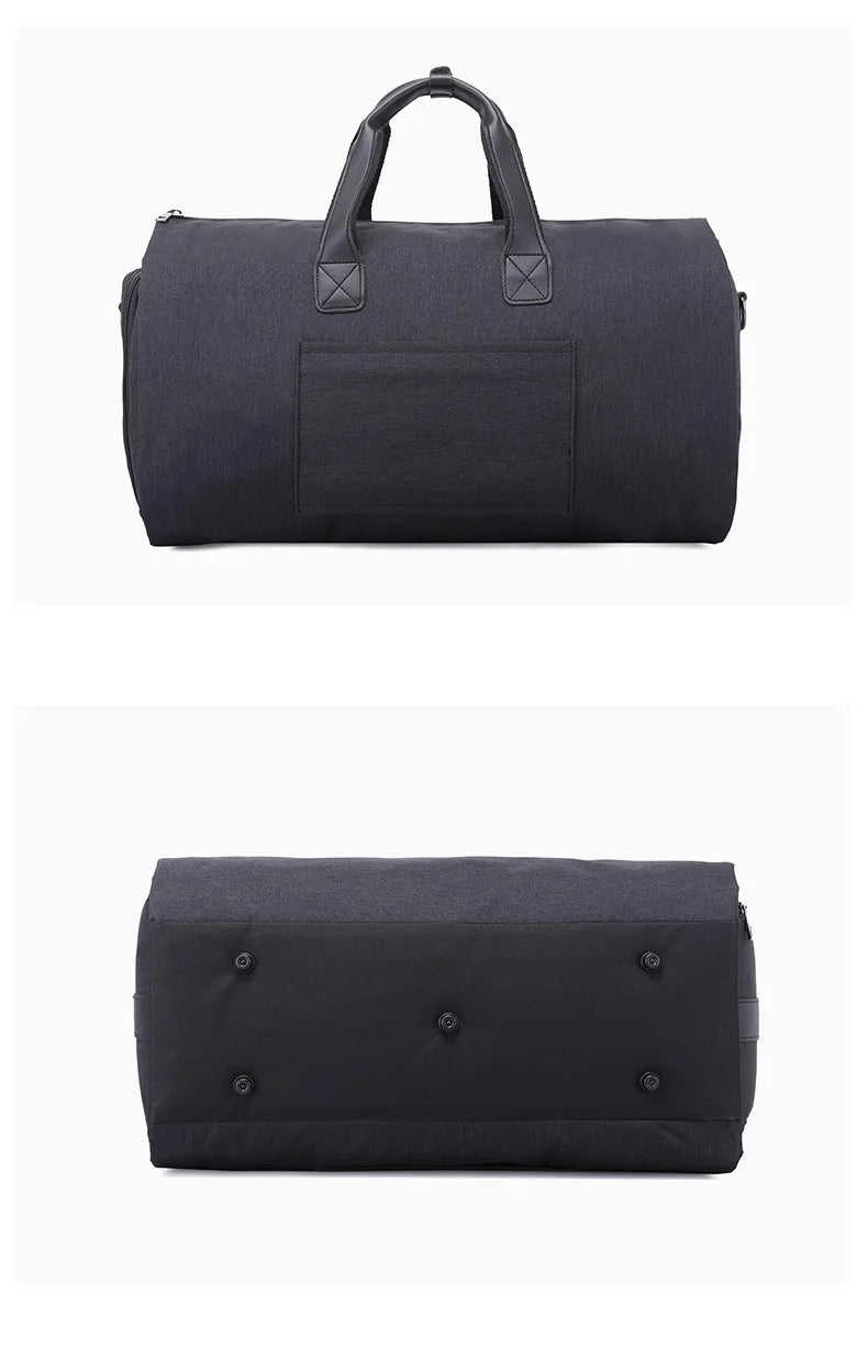Men Bags Travel Garment Bag Duffel Bag with Shoulder Strap Business Handbags Multiple Pockets Carry on Hanging Suitcase Clothing