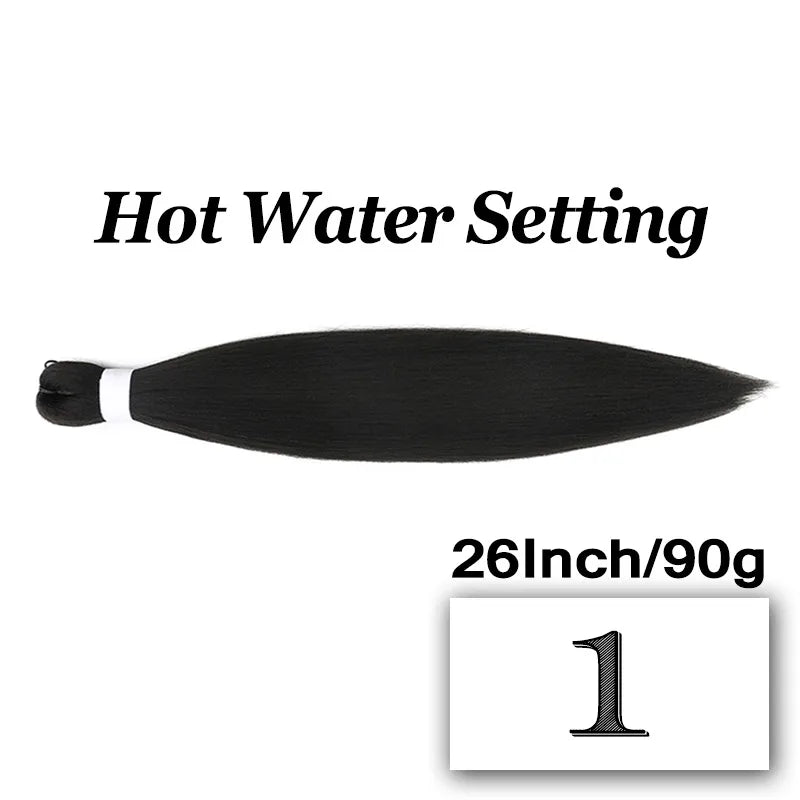 Braiding Hair Pre-stretched 26 Inch 90G Synthet Jumbo Braiding Hair Extensions for African Crochet Braids Red Peach Pink Pigtail