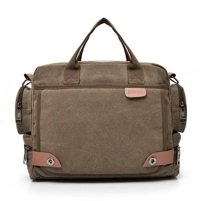 Brand Men Crossbody Bags Male Canvas Shoulder Bags Boy Messenger Bags Man Handbags for Travel Casual Large Satchel Grey