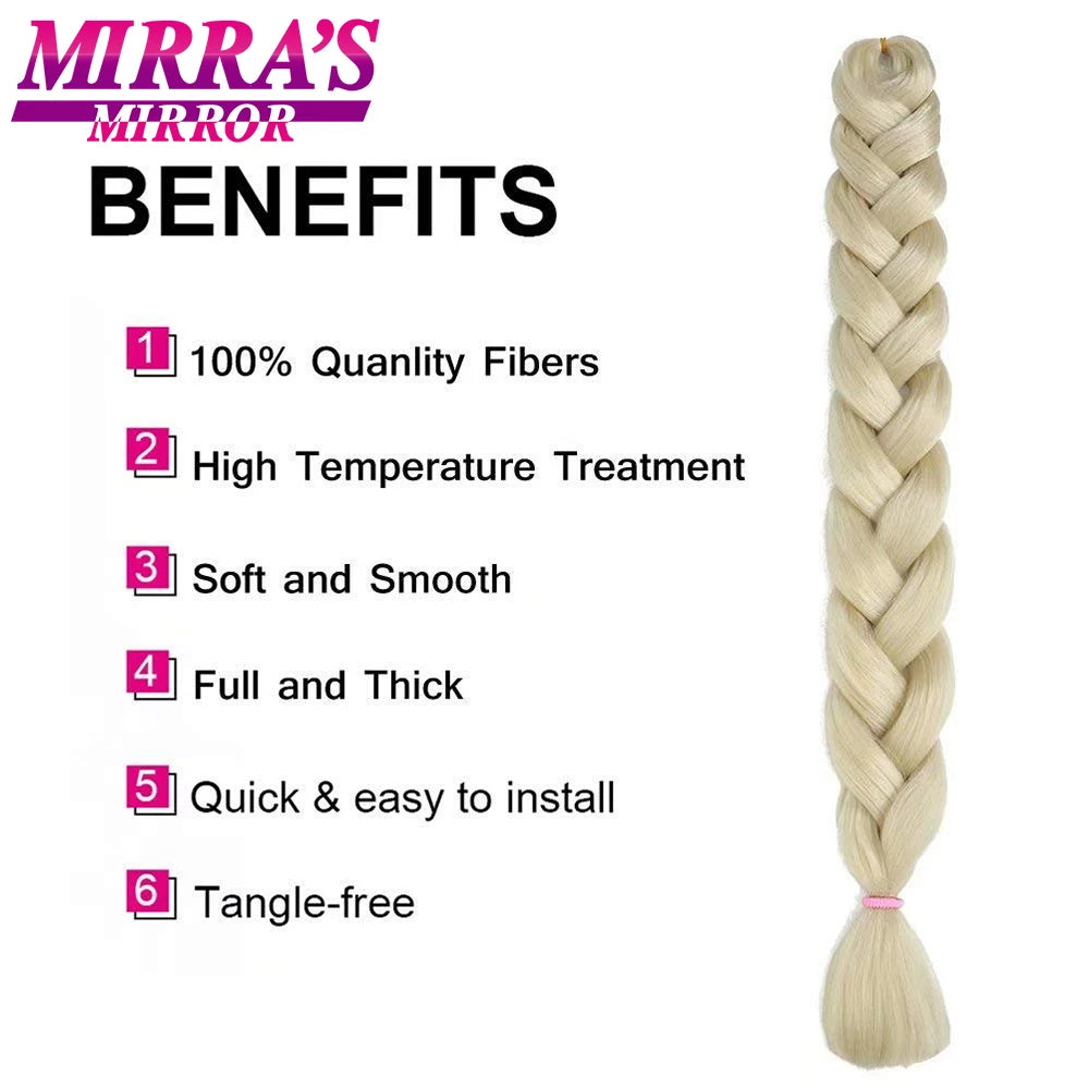 41 Inch Long Jumbo Braiding Hair Purple Synthetic Braids Hair Extensions Pink Blue Ombre Hair For Box Braid Support Wholesale