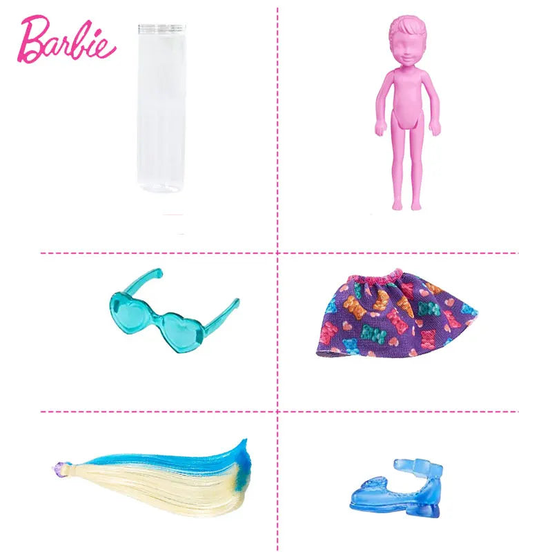 Original Barbie Color-Changing Chelsea Doll | Warm Water Surprise Toy with Belt & Accessories (GTP53 / GTP42 / GPD41)