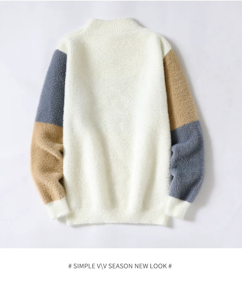 Teenager Half-High Collar Students Warm-Keeping Top Base Shirt