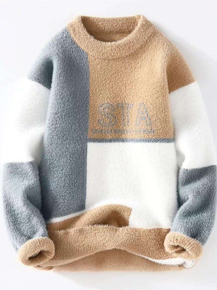 Teenager Half-High Collar Students Warm-Keeping Top Base Shirt