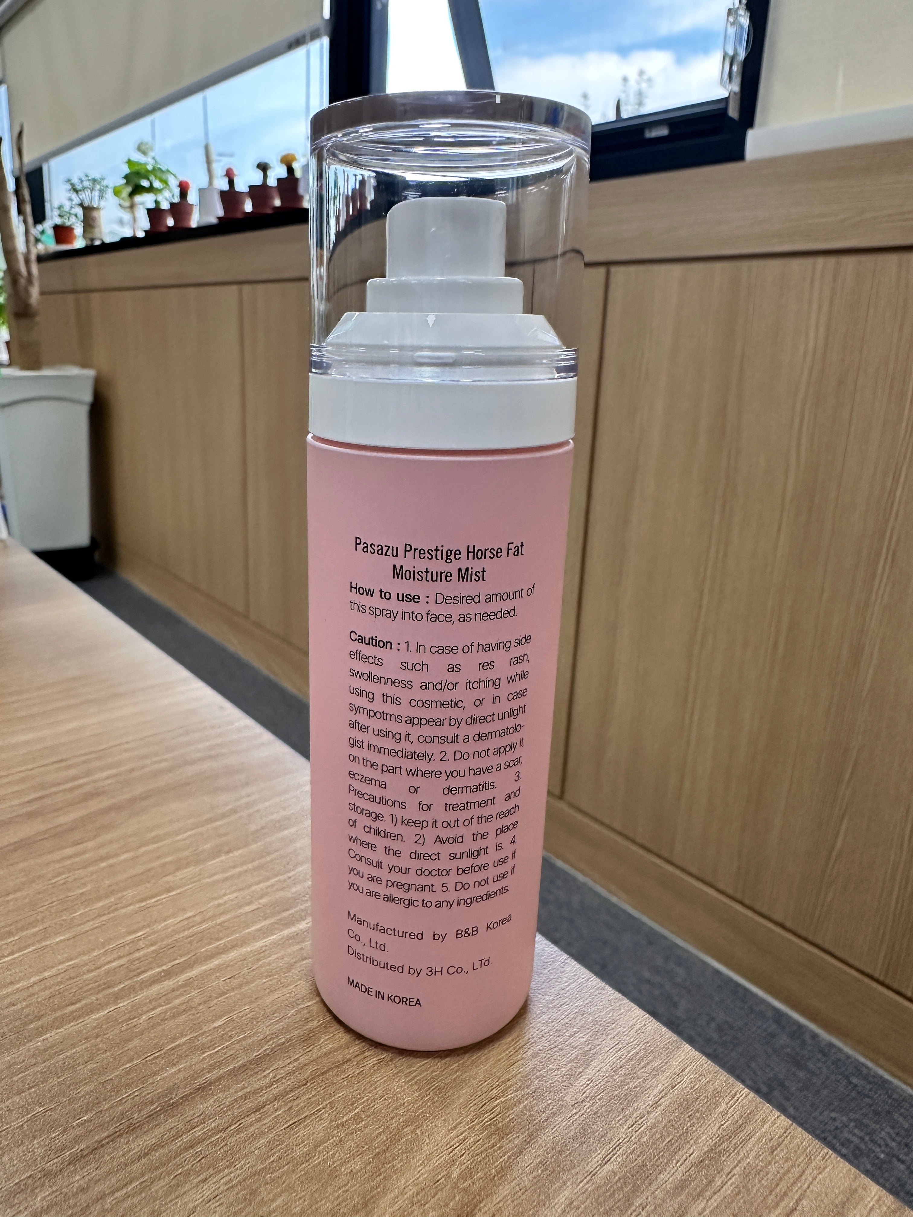 PASAZU Prestige Horse Fat Moisture Mist – Hydrating Facial Spray