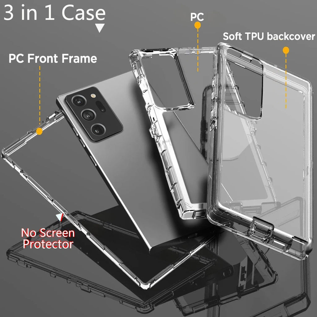 Rugged Hybrid Shockproof Case for Samsung Galaxy Note 20 / Note 20 Ultra 5G