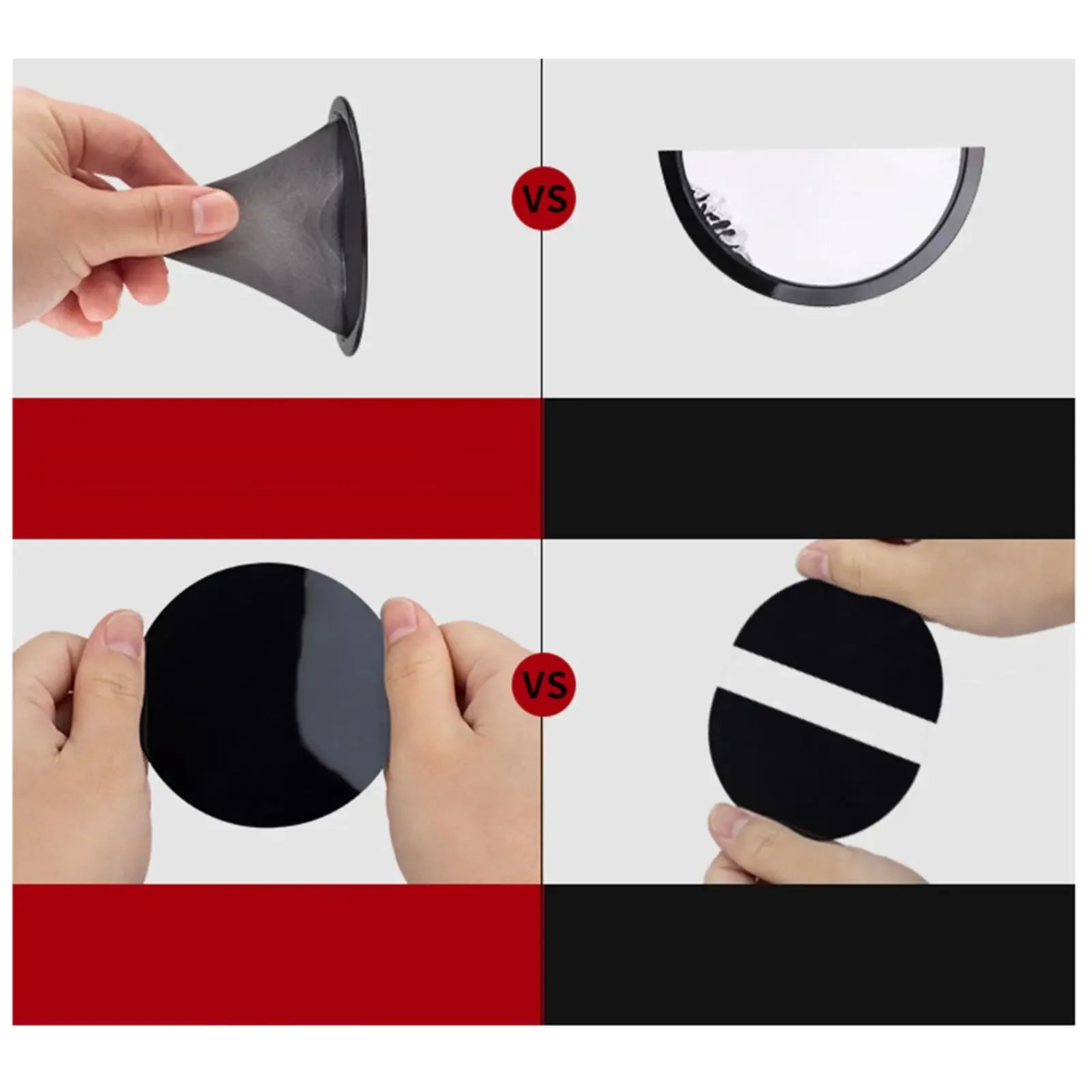 2PCS Mobile Phone Sticker Car Suction Cup Adhesive Sticker Disc Pad Base for GPS Mobile Phone Stand Bracket Holder Camera Mount