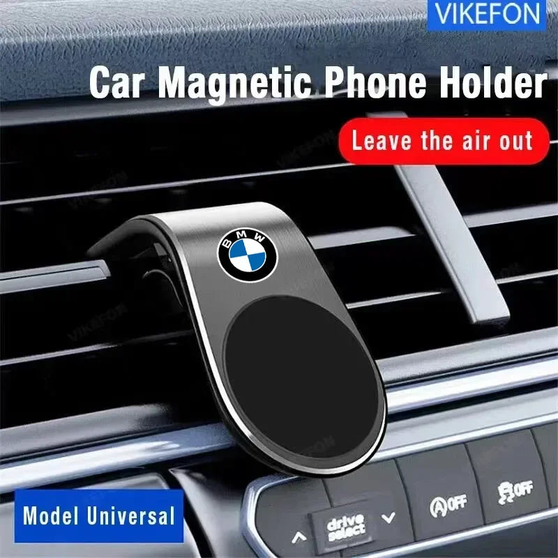 Magnetic Car Phone Holder Metal Stand Accessories For Audi Sline RS A3 A4 A6 A5 Q5 A1 Q7 Q3 Q2 Q8 A7 A8 TT S1 SQ5 RSQ3 RSQ8