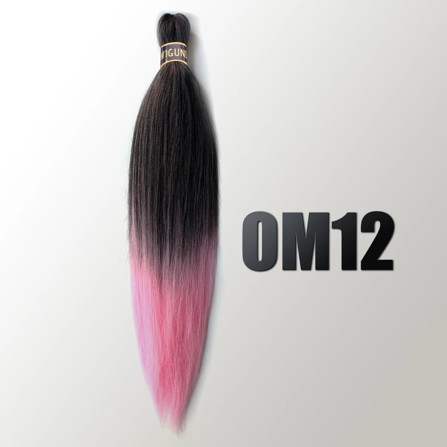 Wigundle Pre-Stretched Braiding Hair — EZ Crochet Yaki Straight (Flame-Retardant Kanekalon)