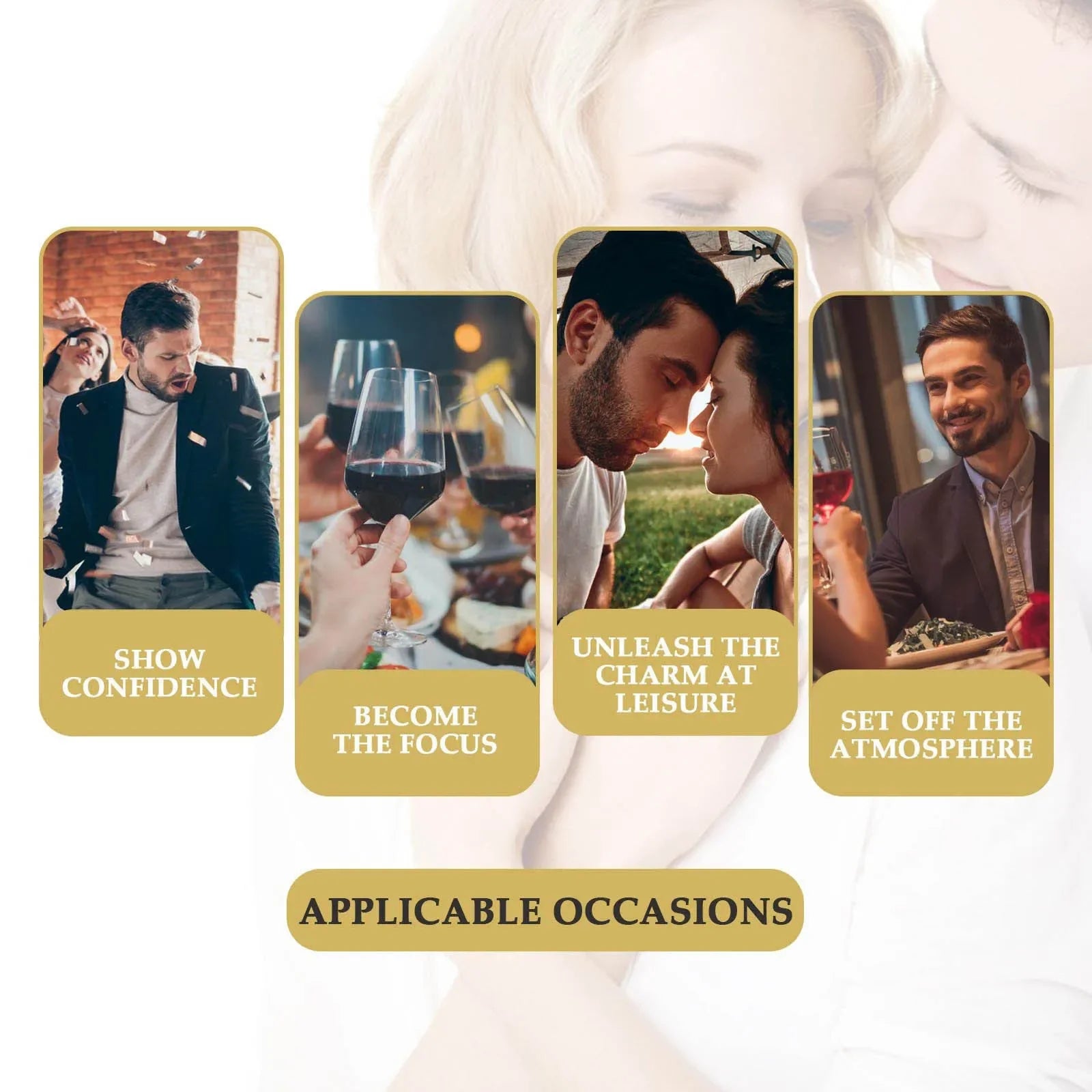 Natural Pheromone Scented Oil | Long-Lasting Body Fragrance Essence with a Fresh Aroma Designed to Attract Women Enhance Allure