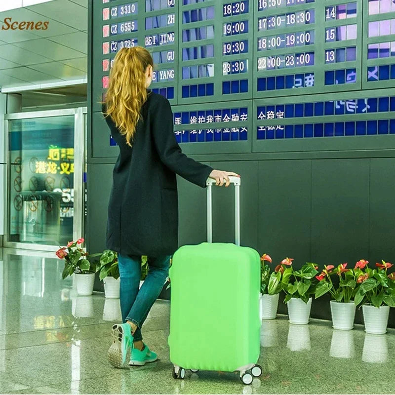 Fabric Suitcase Protector Baggage Dust Case Cover Suitable for18-32 Inch Suitcase Case Travel Organizer