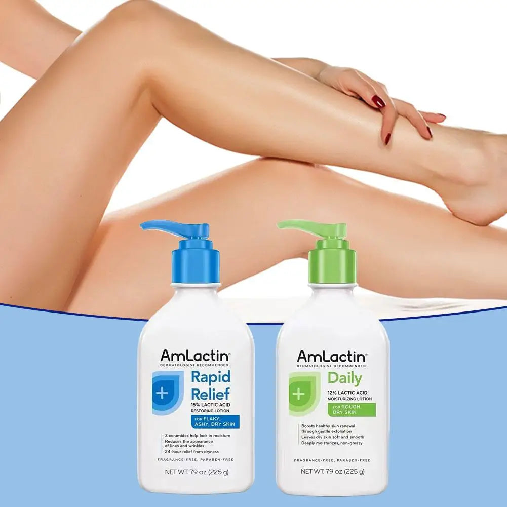 Amlactin Rapid Relief Restoring Lotion Daily Moisturizing Lotion for Rough Dry Skin Body Care Lotion Cream Moisturizing