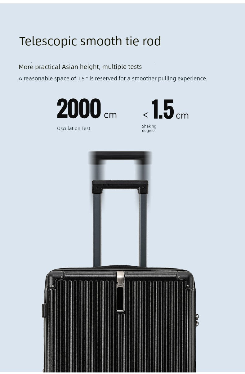 Extra Large Zipper Luggage with Extended Riot Control