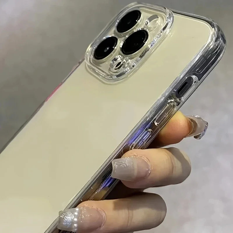 3-Piece Clear Soft Phone Case Set for iPhone 16/15/14/13/12/11 Pro Max, 14 Plus & 15 Plus
