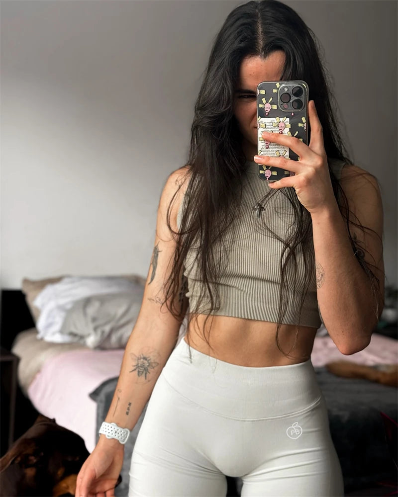 DARC·WOLVES Seamless Booty-Lift Biker Shorts — 3D Shaping Fit, High-Waist Compression for Women’s Workout & Everyday Style