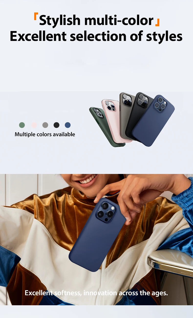 Original Liquid Silicone Case For Apple iPhone 16 14 13 12 11 15 Pro Max Plus Official Case Shockproof Cover Phone Accessories