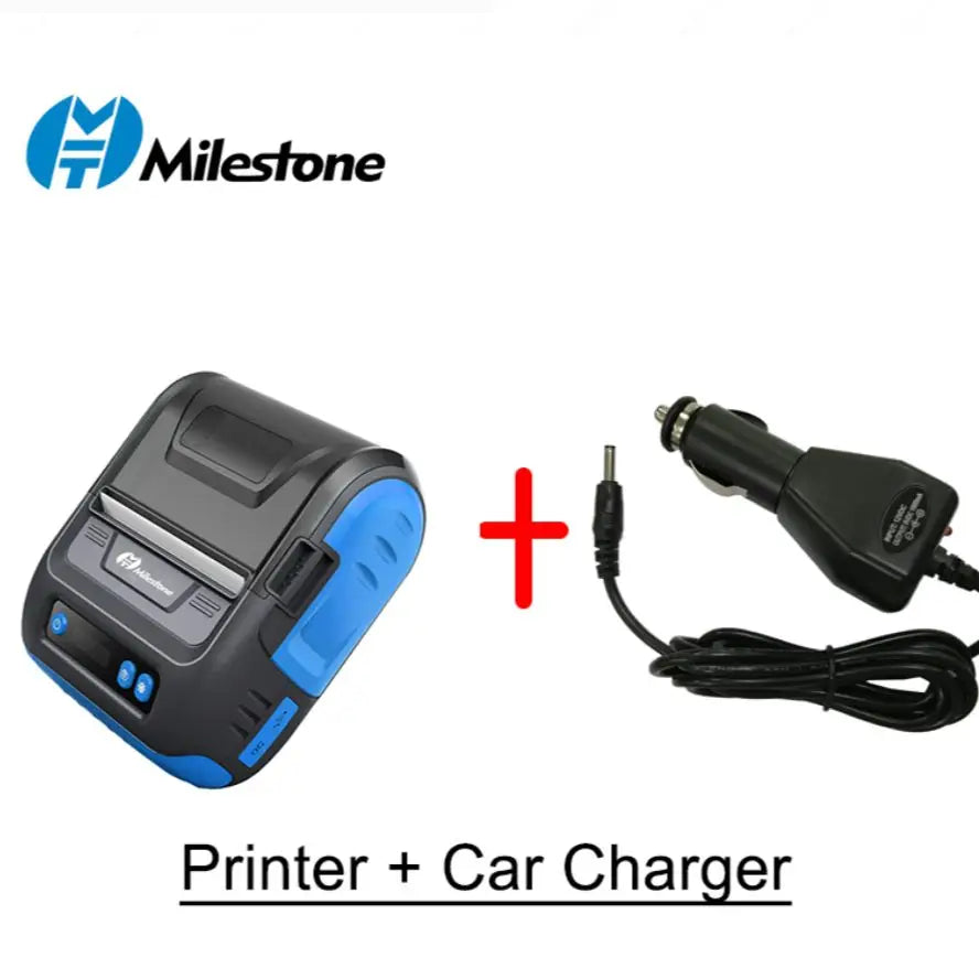 MHT-Portable 80mm One Printer Industrial Grade Mobile Bluetooth Thermal Label /Receipt Printer Imprimante d'etiquette Thermique