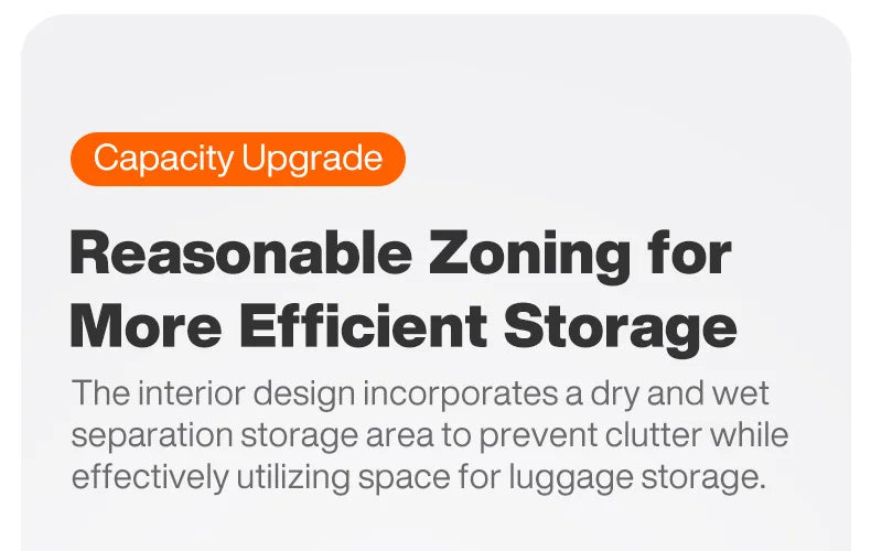 Mixi Large-Capacity Suitcase Trolley Case 26inch Checked in Hardside Rolling Wheels Luggage Wide Handle Travel Suitcases Trunk