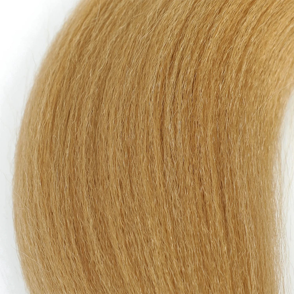Wigundle Pre-Stretched Braiding Hair — EZ Crochet Yaki Straight (Flame-Retardant Kanekalon)