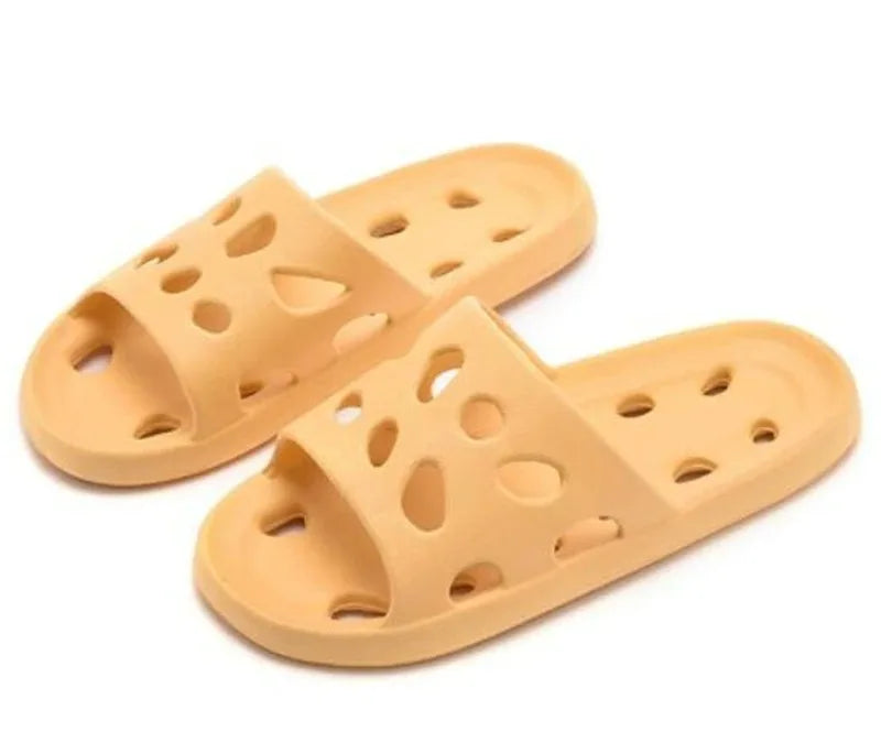 Summer Leaky Slippers Bathroom Bathing Confortable Men Women Couple Home Indoor Non-slip EVA Sandals Slippers Beach Slippers
